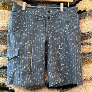 Shredly MTB Blue Arrow-Shorts